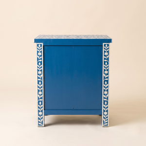 Modern Traditional Wooden Bone Inlay Nightstand for Home Living Room Furniture <b>Storage</b> <b>Side</b> <b>Table</b> Bedside - Product Image 2