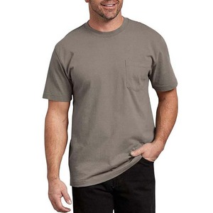 Custom Logo Heavy <b>Weight</b> Short Sleeve T Shirts 100% Cotton Men Regular Fit <b>Blank</b> Knitted Solid Pattern Quick Dry Breathable - Product Image 3