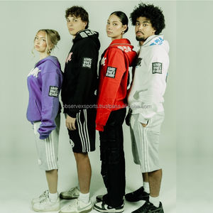 Chándales acampanados de algodón Y2k 100% de alta calidad con logotipo personalizado OEM, sudadera ligera con capucha y cremallera con estampado de invierno y sartenes acampanados - Product Image 5