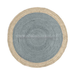 Luxe Boho Jute fait main zone tapis de sol intérieur et extérieur décor à la maison lavable coureur pour la prière de l'Inde - Product Image 2