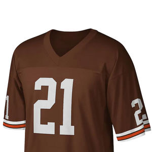 Uniforme de Fútbol Americano Retro Personalizado para Equipos, Jersey de Fútbol Americano con Diseño Personalizado, Impresión por Sublimación de Alta Calidad, Cosido - Product Image 4