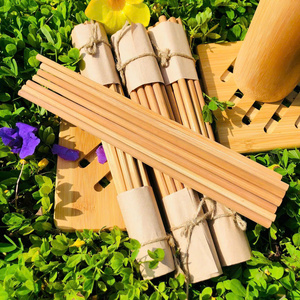 Premium <b>Reusable</b> Bamboo <b>Chopsticks</b> Handcrafted Natural Wood <b>Chopsticks</b> Eco-Friendly Durable Tableware for Home - Product Image 4