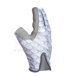 Premium Fishing Gloves <b>Full</b> Finger Quick Dry Breathable Anti <b>Slip</b> Palm Finger Protection UV Resistant GlovesOEM Fishing Gloves C - Product Image 2