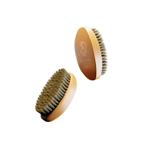 Peignes à barbe et à moustache professionnels pour hommes, modèle 005, en bambou rond à 360°, vente en gros - Product Image 3