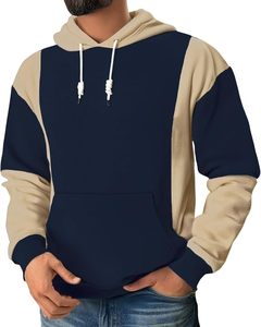 Sudadera con capucha de forro polar para hombre, con cremallera completa, cálida y de alto rendimiento, para correr, gimnasio y entrenamiento. - Product Image 2