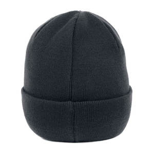 100% Acrylic Winter <b>Beanie</b> Hats Embossed Custom Label Design Breathable <b>Waterproof</b> Jacquard Knit Button Decoration for Adult - Product Image 3