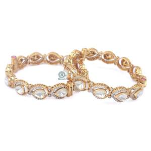 Lipa Moissanite Designer Fashion Bangle - Product Image 4
