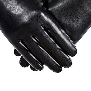 QASWA SPORTS High Quality Adjustable Lightweight Breathable Non-Slip Durable Unisex Winter Customizable Leather <b>Driving</b> <b>Gloves</b> - Product Image 3