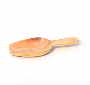 Cuchara medidora de madera natural con mango largo, cuchara de madera ecológica para café y té, 1 unidad - Product Image 4