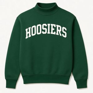 Sweat-shirt à col montant pour femme, style décontracté classique, coupe ample et oversize, en polaire douce et chaude, idéal pour l'hiver - Product Image 1