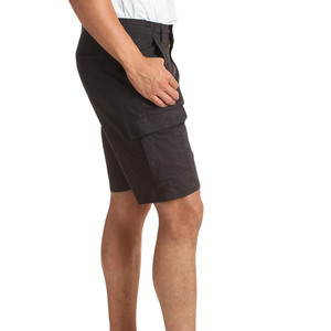 Pantalones cortos de trabajo para hombre, estilo lona, cintura media, con bolsillos, impermeables, transpirables, de secado rápido, informales. - Product Image 4