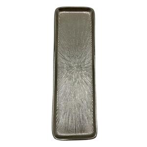 Large Aluminium Platter Decorative <b>Trays</b> With Handle Handmade Food Contact Safe Serving <b>Trays</b> For Restaurant Hotel Supplies - Product Image 5