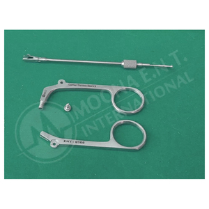 Pinces à mâcher ENT Antrum Back-Biting Punch, lot de 2 pièces, tailles pédiatrique et adulte, instrument chirurgical manuel réutilisable pour ORL - Product Image 4
