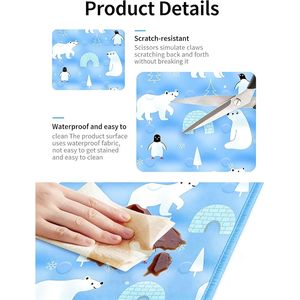 Nuovo Tappetino Refrigerante Estivo 2026 per Animali Domestici 90*60cm, Tappetino Rinfrescante Portatile in Gel per Cani, Lavabile e Sostenibile per Viaggi - Product Image 4