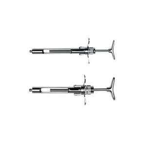 Seringue dentaire manuelle pliable en acier inoxydable de haute qualité, réutilisable, avec poignée à pouce, certifiée CE - Product Image 5