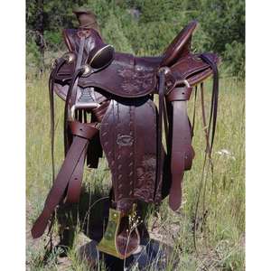 Selle d'équitation anglaise en cuir véritable et bois, absorbant la transpiration, très confortable, écologique, durable, respirante - Product Image 5