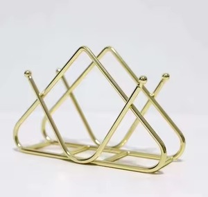 Premium Finish Metal Napkin Stand For Dining Table And <b>Kitchen</b> Elegant <b>Tissue</b> <b>Holder</b> For Home Office And Restaurant - Product Image 1