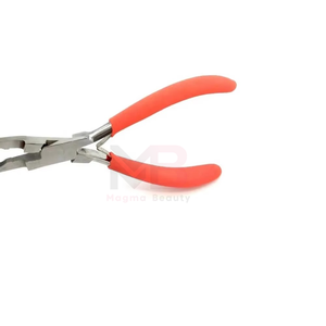 Wholesale Color Orange Handle Plier for Hair <b>Extension</b> Plier Hair <b>Extension</b> Tools Micro <b>Beads</b> Link applicator - Product Image 6