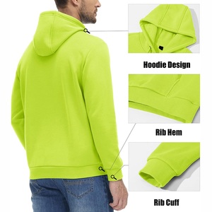 Sudadera con Capucha para Hombre, Estilo Urbano, 100% Algodón, con Bolsillo, Invierno, Secado Rápido, Tejido Transpirable, Alta Calidad al Mejor Precio, Venta al Por Mayor - Product Image 5