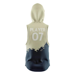 Maillots de football américain 7v7 pour adultes avec logo personnalisé, drapeau américain, 100% polyester, impression sublimée, nom de l'équipe sur le devant, respirant, taille plus - Product Image 2