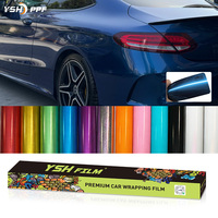 Film de protection de voiture en vinyle coloré à changement de couleur, résistant aux UV, auto-réparant, pour enveloppement intégral TPU PPF