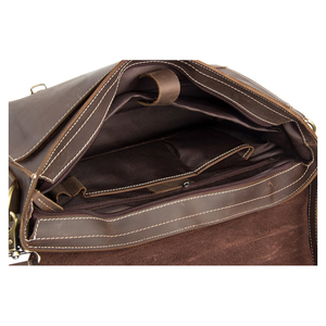 Maletín y Bolsa para Portátil de Cuero Genuino de Lujo, Nueva, para Viajes de Negocios, Precio al por Mayor - Product Image 6