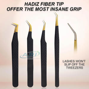 Pinzas de Precisión para Pestañas, de Acero Inoxidable, para una Colocación Segura y Fácil - Product Image 2