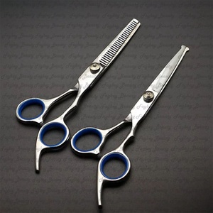 Tijeras para cortar el cabello Tijeras de barbería profesionales Tijeras de estilista para hombres, mujeres. Tornillo de tensión ajustable - Product Image 4