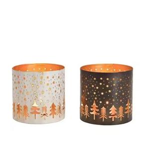 Photophore en métal fini de qualité supérieure, motif renne découpé, pour décoration de Noël et d'intérieur, vente en gros, nouvelle arrivée - Product Image 2