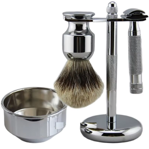 High Quality Stainless Steel Waterproof <b>Razor</b> Gift Set with Stand-Grooming Kit for <b>Men</b> - Product Image 6
