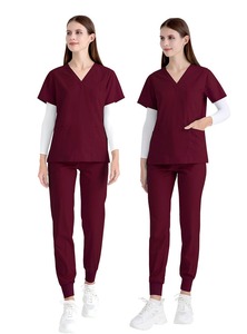 Vente en gros d'uniformes infirmiers de qualité supérieure, blouses médicales extensibles en spandex, uniformes médicaux élégants, uniformes pakistanais - Product Image 2