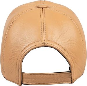Autumn <b>Winter</b> Warm Genuine Leather Baseball <b>Cap</b> Windproof Thermal Soft Leather Dad Hat <b>Men</b> Outdoor Ear Protection <b>Cap</b> - Product Image 4