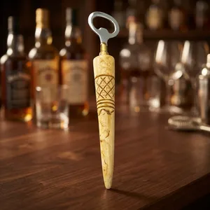 Abridor de Botellas de Vino Decorativo, Herramienta de Bar Única con Mango de Resina para Botellas de Vino, Hogar, Bar, Cocina, Restaurante, Fiesta - Product Image 1