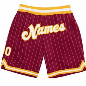 Shorts de basketball confortables pour hommes adultes, 100 % polyester, séchage rapide, respirants, haute qualité, couleurs et logo personnalisables pour la vente en ligne - Product Image 1