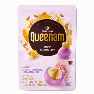 Wholesale Massive Dragee <b>Chocolate</b> 75G Rose <b>Chocolate</b> Coated <b>Almond</b> Cashew Macadamia Nuts Candy Snacks HALAL Hot Price - Product Image 1