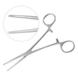 Stainless Steel <b>Straight</b> Pean Hemostat Forceps 8 Inch Locking Surgical <b>Clamp</b> for Hemostasis Class I CE Certified - Product Image 6