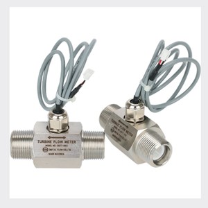 เครื่องวัดอัตราการไหลแบบกังหันไฟฟ้า DIGITAL FLOW DGTT-015S เครื่องวัดอัตราการไหลแบบกังหัน สแตนเลส 304 เกลียวภายนอก PT 3/4 - Product Image 5