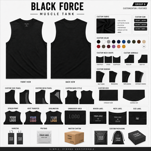 Camiseta Deportiva sin Mangas para Hombre, de Poliéster Suave con Malla Ventilada, Absorbe la Humedad, Ajuste Muscular, Lisa, OEM - Product Image 4