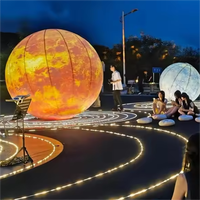 Écran d'affichage sphérique LED numérique 4D pour intérieur et extérieur, mur vidéo 3D, globe, grand écran dôme, 8K HDR10+, lisible en plein soleil, 360°, 3 ans