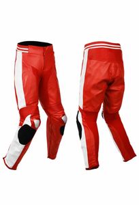 Pantalones Profesionales de Cuero para Motociclismo de Carreras - Product Image 1