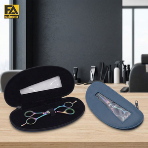 Najmmy Beauty Scissors Set With Protective Case Rainbow Finish Stainless Steel Multi Purpose Cutting Tools - Product Image 2
