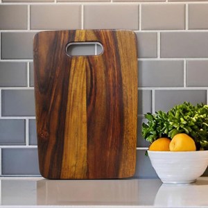 Tabla de Cortar Natural House para Encima del Fregadero, Tabla de Cortar de Madera Maciza de Roble para Preparación de Alimentos Tablero de Cocina Personalizado UO - Product Image 5