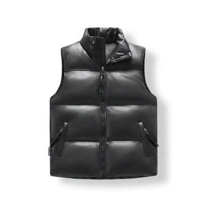 Chaleco Acolchado Personalizado de Alta Calidad con Logotipo Personalizado para Mujer, Chaleco de Piel Sintética Vintage Impermeable, Ligero, Sin Mangas, Abrigo Cálido de Invierno - Product Image 5