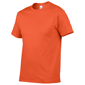 T-shirt Basique Formel à Col Rond et Manches Courtes en Coton Tricoté 100% Personnalisable avec Logo Imprimé – Écologique, Faible Coût, Vente en Gros - Product Image 3