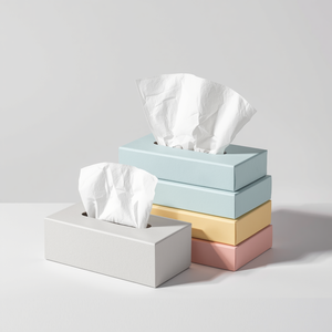 Premium 2 Ply Ultra Soft High Absorbency Virgin Wood Pulp Facial <b>Tissues</b> Box Bulk Home Use - Product Image 1