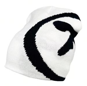 Gorro Unisex de Acrílico con Patrón Geométrico de Flechas, Tejido Jacquard, Gorro de Invierno para Adultos, Estilo Casual, 56-58CM - Product Image 5