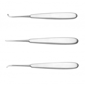 Juego de 3 Elevadores de Raíces Dentales Warwick James, de Acero Inoxidable, Manuales, para Extracción Quirúrgica de Dientes - Product Image 3