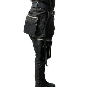 Pantalon en cuir véritable pour homme, respirant, meilleur design, couleur noire, fabriqué au Pakistan, meilleur prix, en vente. - Product Image 2