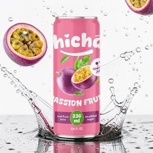 Bebida Carbonatada con Sabor Tropical en Botella PET, Bebida de Maracuyá con Gas para Tiendas de Conveniencia y Uso Minorista - Product Image 3