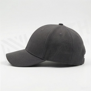 Unisex 6-Panel Baseball Cap Solid Color Cotton Twill Fitted Hat Casual Style Adult Size 58-60CM - Product Image 3